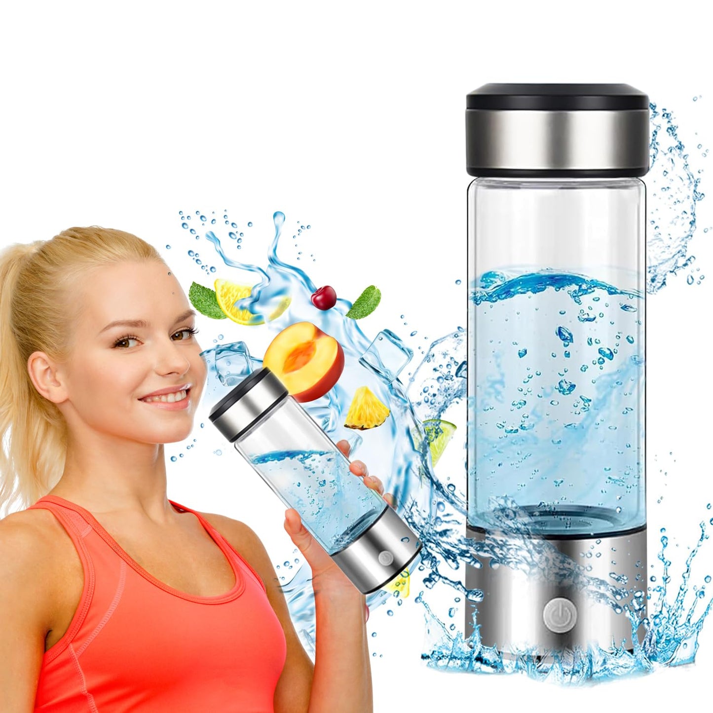 Hydrogen Alkaline Water Bottle